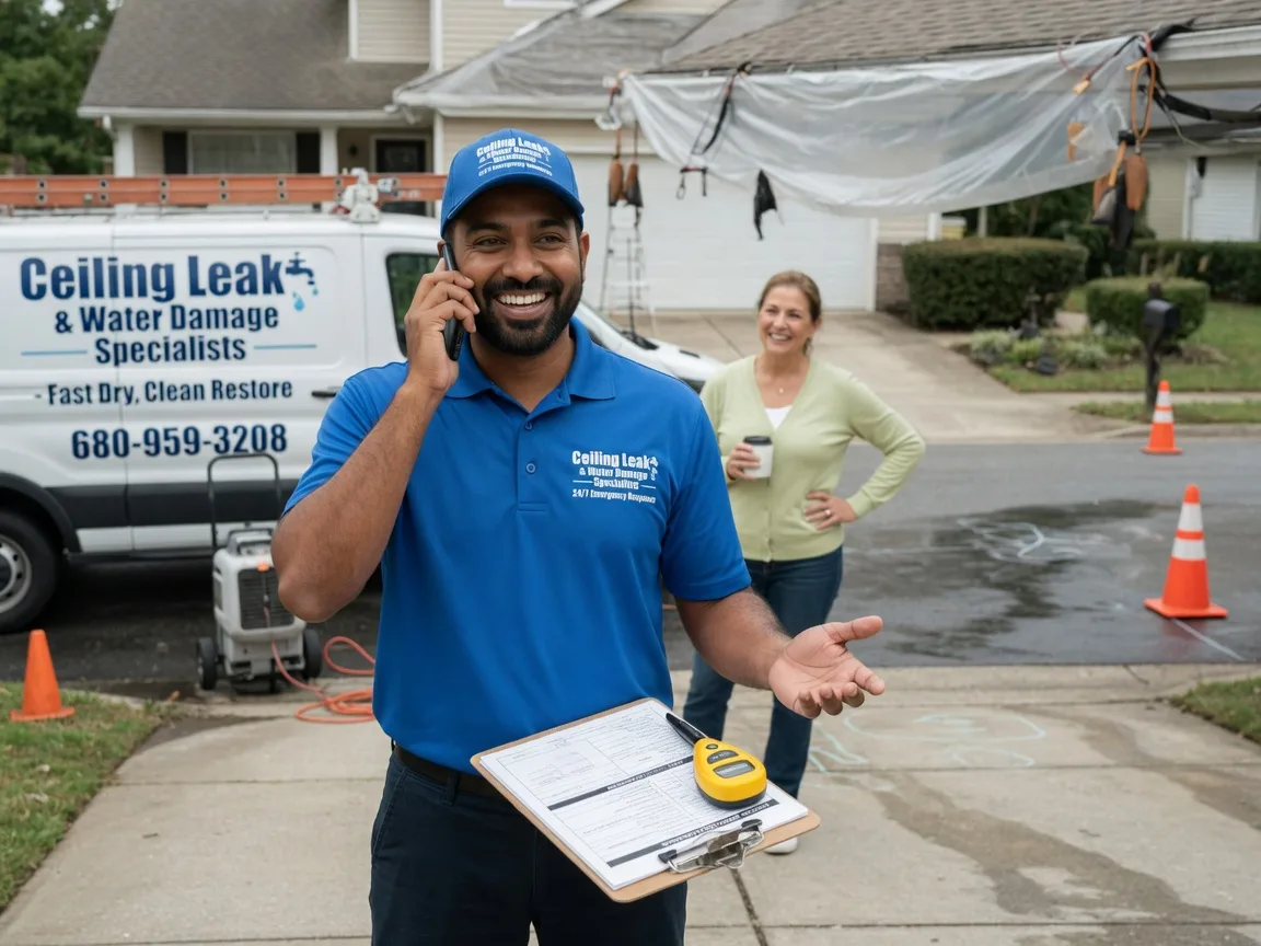 Ceiling Leak Cleanup Park City, UT FAQs
